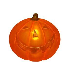 Vintage Plug-In Jack-O-Lantern Light-Up Pumpkin Decoration